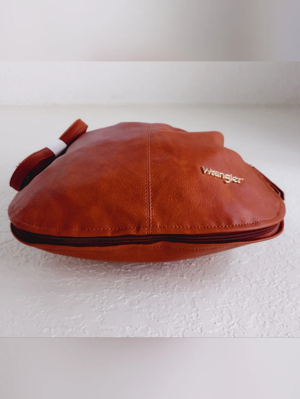 Wrangler Women's Brown Leather Hobo Bag New